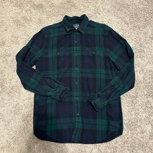 Jcrew blackwatch plaid flannel